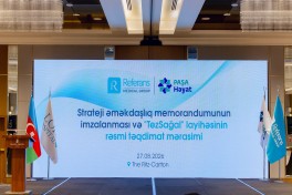 "Referans Medical Group" "PAŞA Həyat"la birlikdə  "TezSağal" məhsulunu təqdim edib - FOTO 