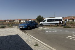 Cəbrayılın Şükürbəyli və Horovlu kəndlərinə növbəti köç olub, mənzillərin açarları təqdim edilib - FOTO 