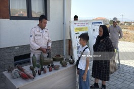 Cəbrayılın Şükürbəyli və Horovlu kəndlərinə növbəti köç olub, mənzillərin açarları təqdim edilib - FOTO 