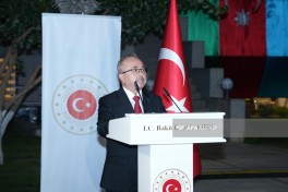 Türkiyə səfirliyində 30 avqust - Zəfər bayramı münasibətilə tədbir keçirilib