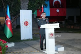 Türkiyə səfirliyində 30 avqust - Zəfər bayramı münasibətilə tədbir keçirilib