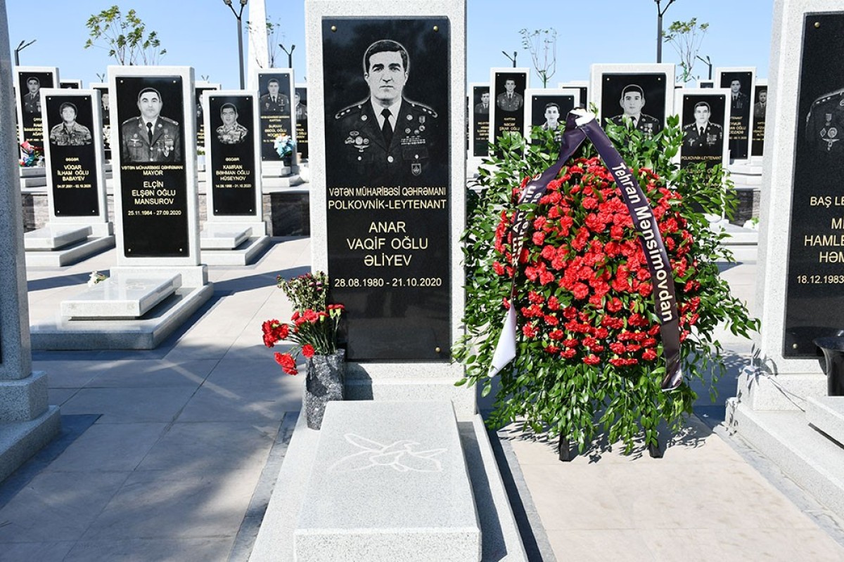 Vətən Müharibəsi Qəhrəmanı Anar Əliyevin anım mərasimi keçirilib - <span class="red_color">VİDEO