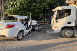 Şirvanda iki avtomobil toqquşub, ölən və yaralanan var