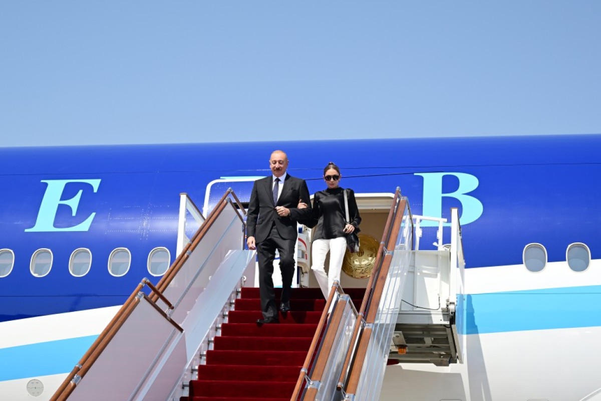 Prezident İlham Əliyevi və birinci xanım Mehriban Əliyeva