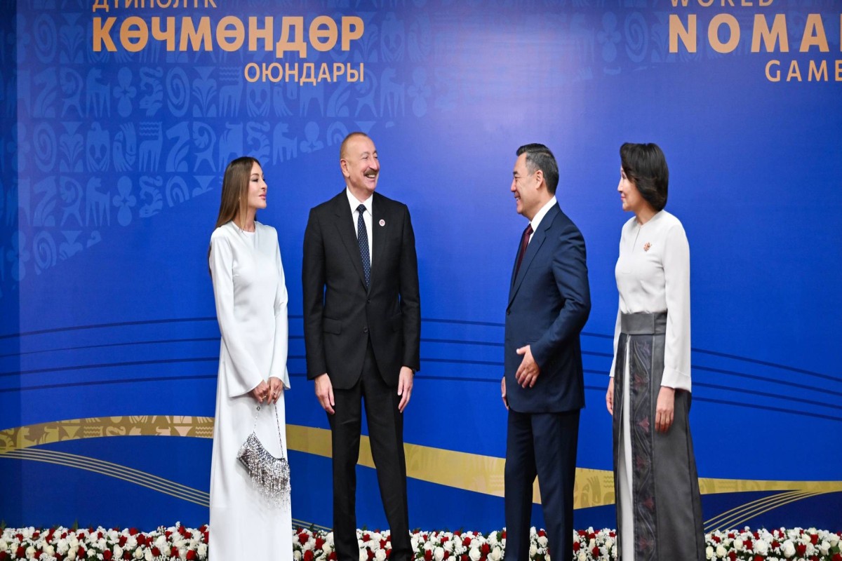 Prezident İlham Əliyevin sosial şəbəkə hesablarında 6-cı Dünya Köçəri Oyunlarının açılış mərasimindən paylaşım edilib