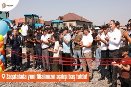 "Prime Leasing" Zaqatala filialını festival ab-havasında istifadəyə verib - FOTO 