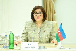 Sahibə Qafarova Çin Xalq Respublikasının Baş prokuroru ilə görüşüb - FOTO 