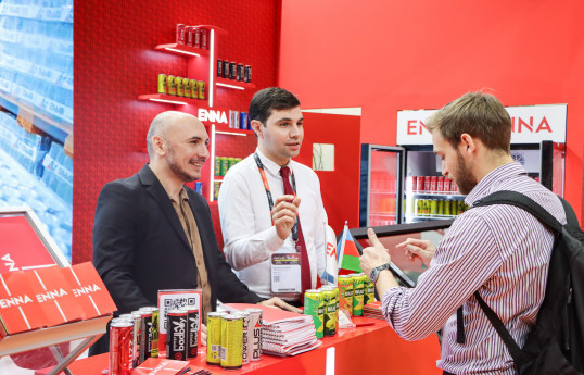 “Cahan Holding”ə məxsus “ENNA” içki fabriki “Gulfood 2026” sərgisində - FOTO 