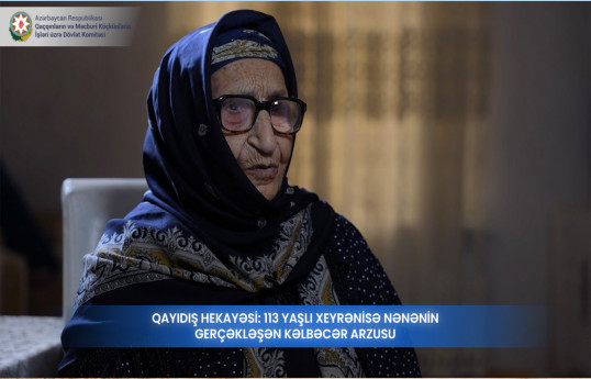 Qayıdış hekayəsi: 113 yaşlı Xeyrənisə nənənin gerçəkləşən Kəlbəcər arzusu - VİDEO 