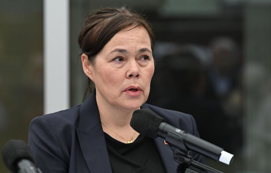 Qrenlandiyanın xarici işlər naziri Vivian Motzfeldt