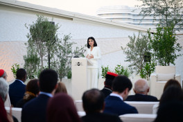 Leyla Əliyeva Əbu-Dabidə "İnsan Qardaşlığı Məclisi" tədbirində iştirak edib - FOTO 