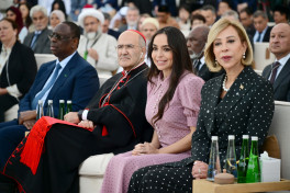 Leyla Əliyeva Əbu-Dabidə "İnsan Qardaşlığı Məclisi" tədbirində iştirak edib - FOTO 