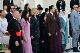 Leyla Əliyeva Əbu-Dabidə "İnsan Qardaşlığı Məclisi" tədbirində iştirak edib - FOTO 