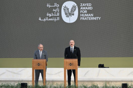 Əbu-Dabidə “Zayed İnsan Qardaşlığı Mükafatı”nın təqdimolunma mərasimi keçirilib, Prezident İlham Əliyevə mükafat təqdim olunub - VİDEO  - YENİLƏNİB-4 