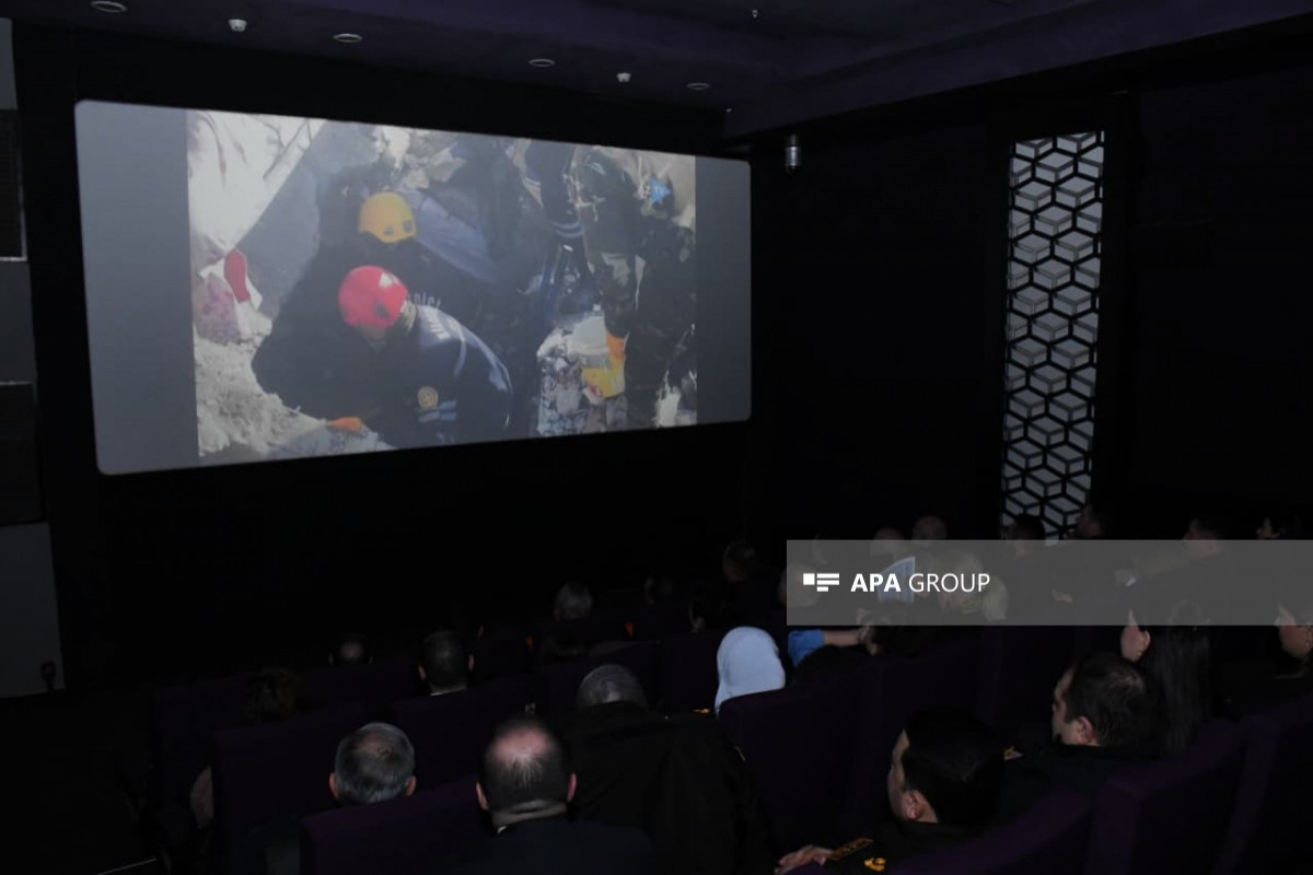 “Nizami” Kino Mərkəzində “Canqurtaranlar” sənədli filminin təqdimatı keçirilib - FOTO 