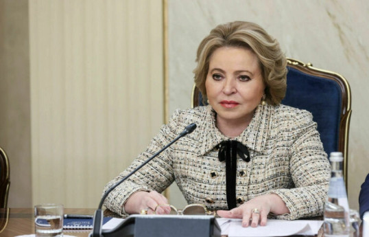 Rusiya Federasiya Şurasının sədri Valentina Matviyenko