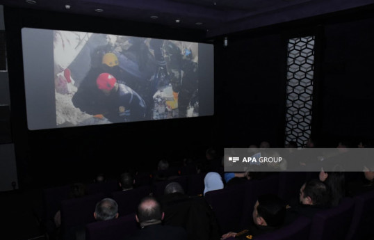 “Nizami” Kino Mərkəzində “Canqurtaranlar” sənədli filminin təqdimatı keçirilib - FOTO 