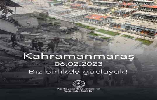 XİN: Azərbaycan dövləti və xalqı hər zaman Türkiyənin yanındadır