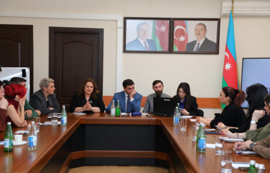 Teleradio Akademiyasında növbəti təlim keçirilib