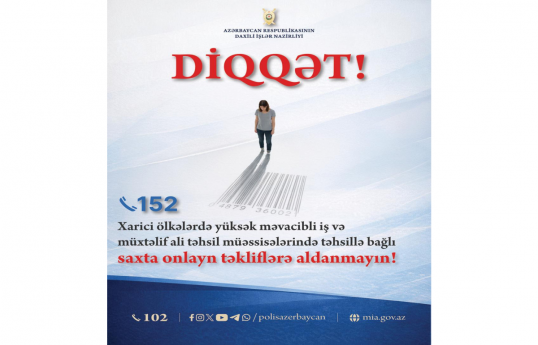 DİN insan alveri ilə bağlı müraciət edib - VİDEO 
