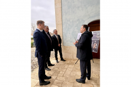 BVF-nin İcraçı direktoru Ağdam, Xankəndi və Şuşaya səfər edib