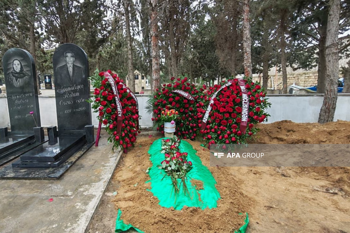 Fəzail Ağamalı dəfn edilib - FOTO  - VİDEO  - YENİLƏNİB 