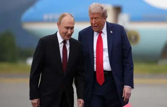 Rusiya Prezidenti Vladimir Putin, ABŞ Prezidenti Donald Tramp
