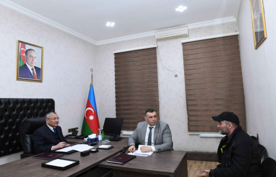 Dövlət Komitəsində vətəndaşların növbəti qəbulu keçirilib