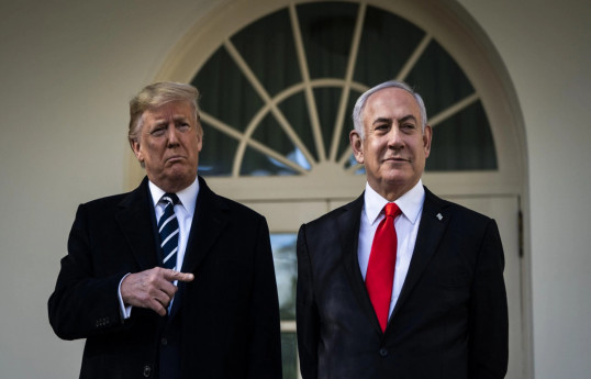 ABŞ Prezidenti Donald Tramp və İsrailin Baş naziri Benyamin Netanyahu
