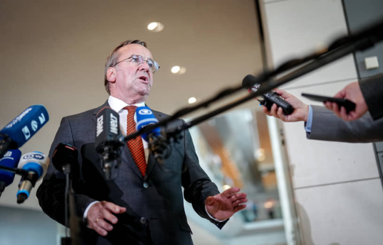Almaniyanın müdafiə Naziri Boris Pistorus