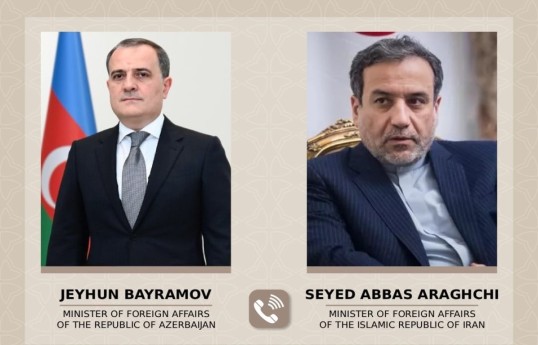 Ceyhun Bayramov İslam İnqilabının 47-ci ildönümü münasibətilə Abbas Əraqçiyə təbrik məktubu ünvanlayıb