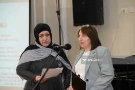 Xalq yazıçısı Elmira Axundovanın yaradıcılıq gecəsi keçirilib - FOTO 