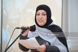 Xalq yazıçısı Elmira Axundovanın yaradıcılıq gecəsi keçirilib - FOTO 