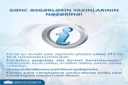 Müdafiə Nazirliyi gənc əsgərlərin yaxınlarına müraciət edib