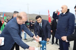 Göyçayın İkinci Ərəbcəbirli kəndi içməli su ilə təmin edilib