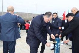 Göyçayın İkinci Ərəbcəbirli kəndi içməli su ilə təmin edilib