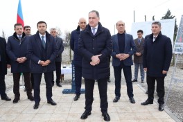 Göyçayın İkinci Ərəbcəbirli kəndi içməli su ilə təmin edilib