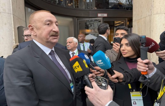 Prezident İlham Əliyev: Yeni dünya nizamı “kim güclüdür, o da haqlıdır” anlamına gəlməməlidir