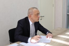 Zaur Mikayılov Qəbələdə vətəndaşları qəbul edib