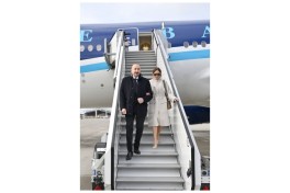 Prezident İlham Əliyev Almaniyaya səfərə gedib
