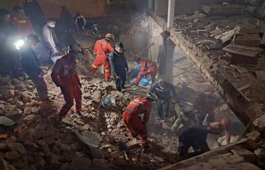 İranda yaşayış binasında partlayış baş verib, ölən və yaralananlar var