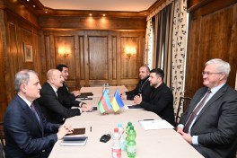 Prezident İlham Əliyevin Münxendə Ukrayna Prezidenti Volodimir Zelenski ilə görüşü olub - YENİLƏNİB 