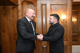 Prezident İlham Əliyevin Münxendə Ukrayna Prezidenti Volodimir Zelenski ilə görüşü olub - YENİLƏNİB 