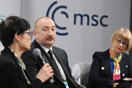 Prezident İlham Əliyev Münxendə panel müzakirələrdə iştirak edib - VİDEO  - YENİLƏNİB 2 