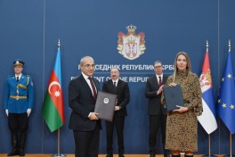 Belqradda Azərbaycan-Serbiya sənədləri mübadilə olunub - YENİLƏNİB 