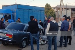 Göygöldə yük və minik maşınları toqquşub, xəsarət alan var - YENİLƏNİB  - FOTO 