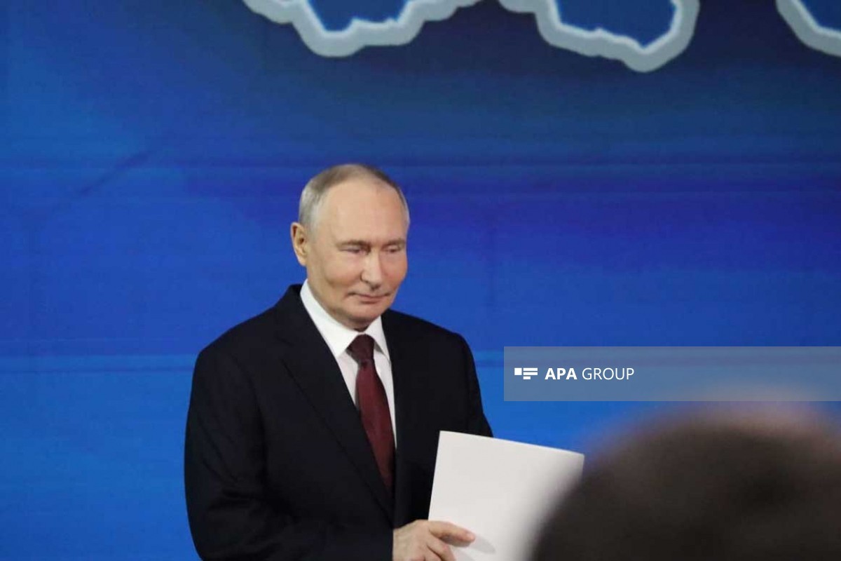 Rusiya prezidenti Vladimir Putin