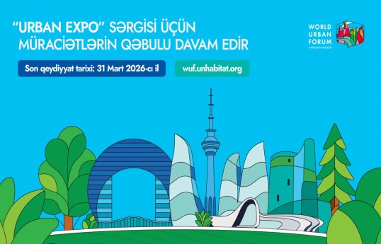 “Urban Expo” sərgisi üçün müraciətlərin qəbulu davam edir
