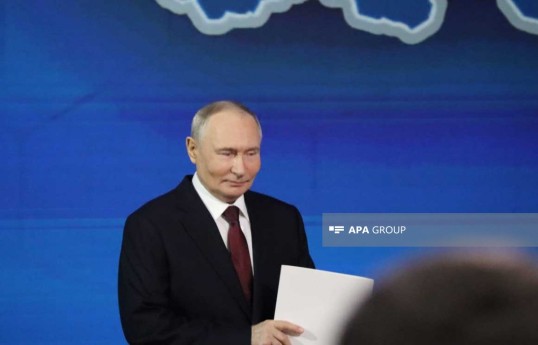 Rusiya prezidenti Vladimir Putin