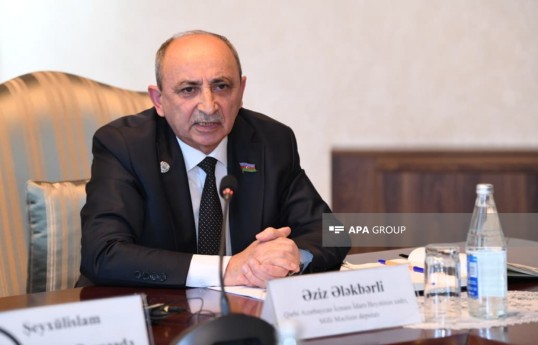 Qərbi Azərbaycan İcmasının sədri Əziz Ələkbərli